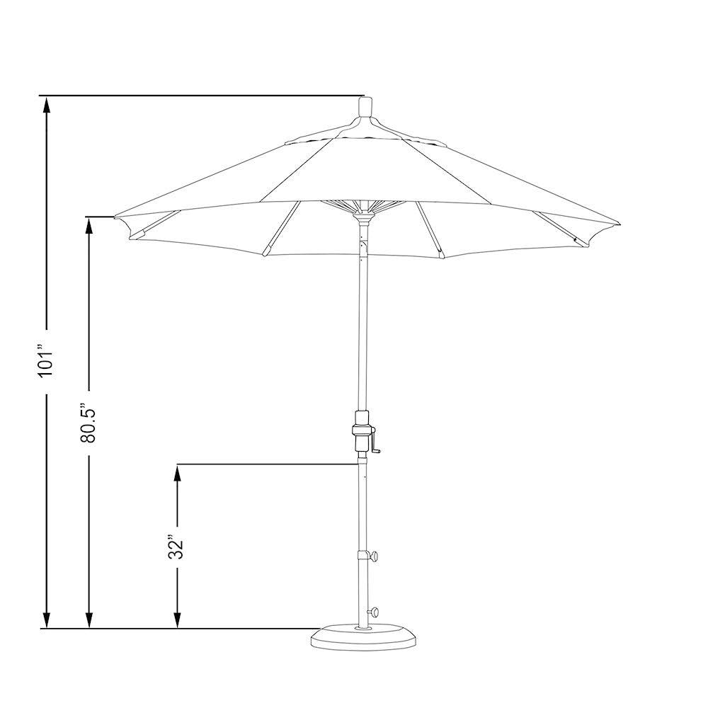 9' Patio Umbrella W6996