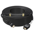 100 Feet 4K HDMI 2.0 Cable with Built-in Signal Booster Black Z44342