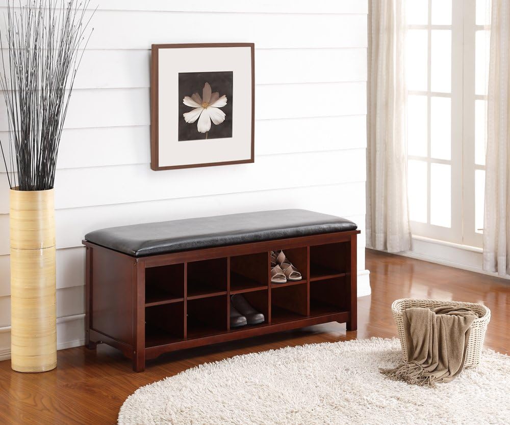 Dark Walnut Bench Q707663