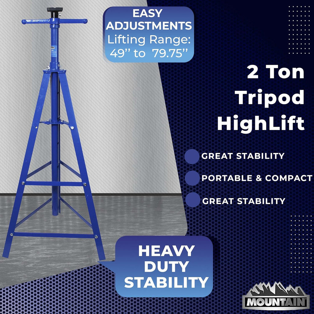 2 Ton Tripod Underhoist Stand S62592