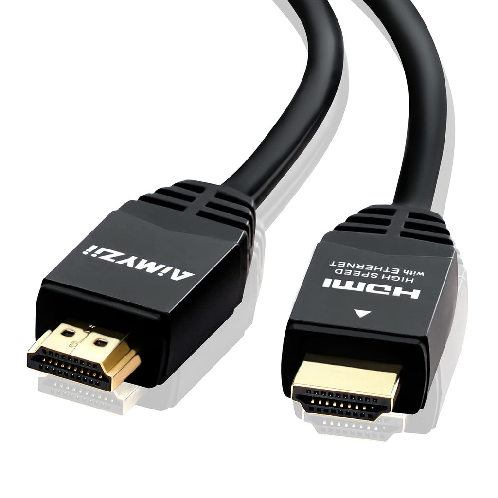 100 Feet 4K HDMI 2.0 Cable with Built-in Signal Booster Black Z44342