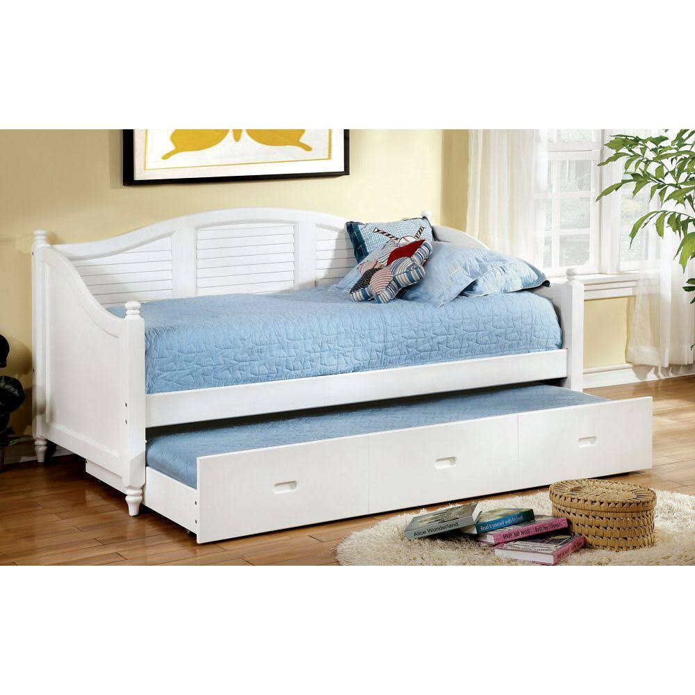White Trundle Daybed K229