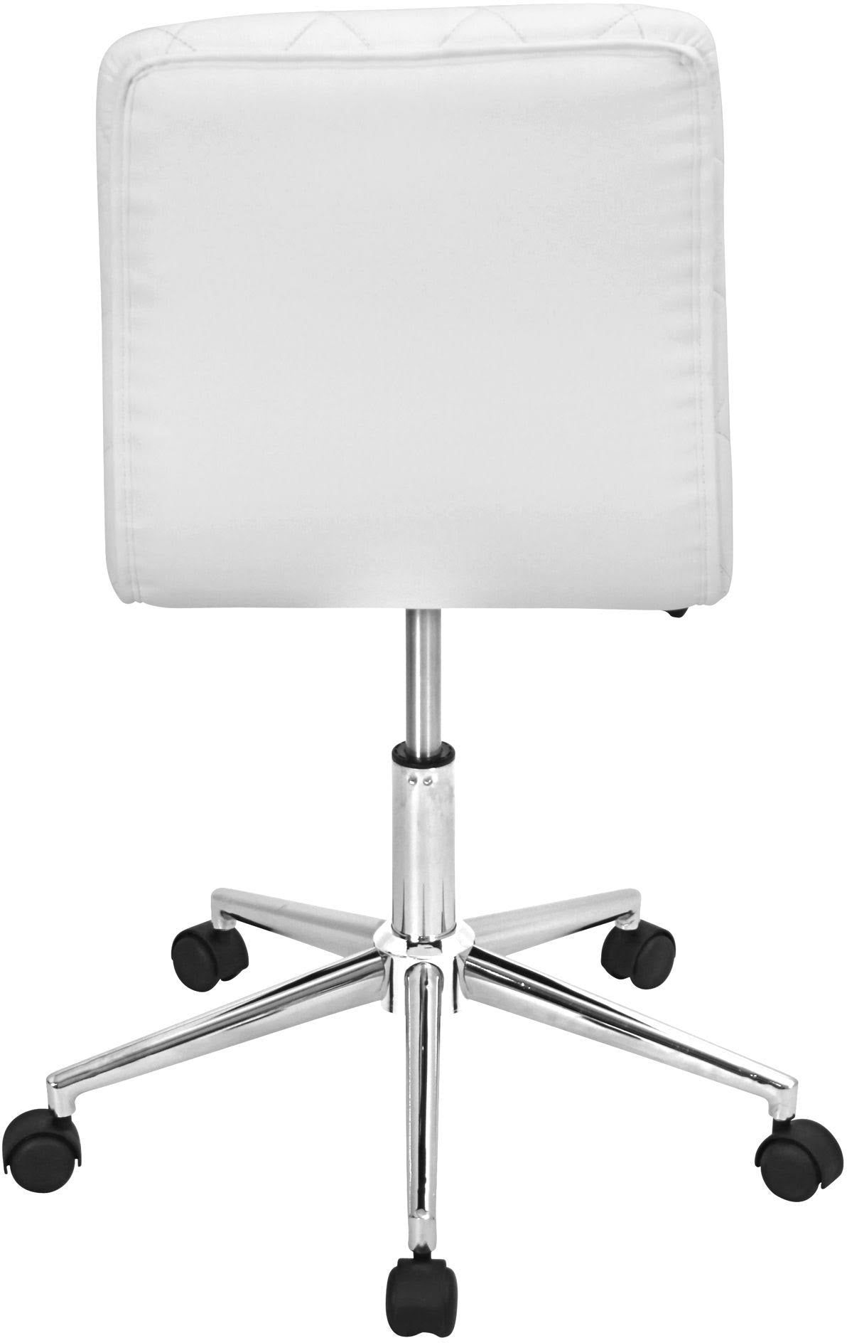 White Office Chair D1803