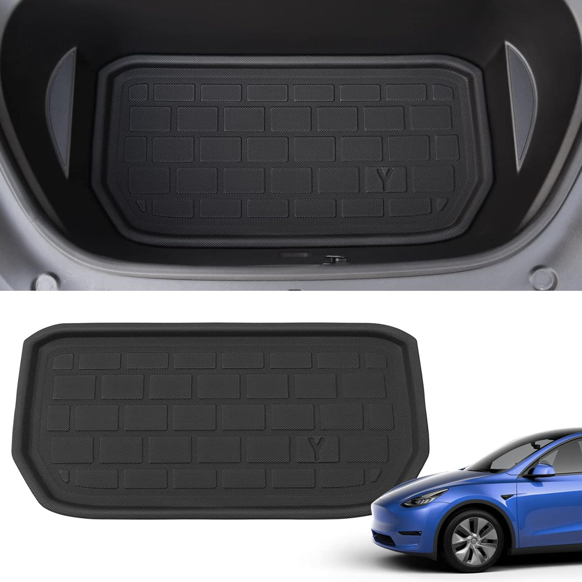 TPR All Weather Cargo Mat Trunk Liner Set of 6 F20899