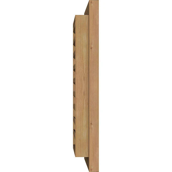 Unfinished Functional Vertical Gable Vent K590