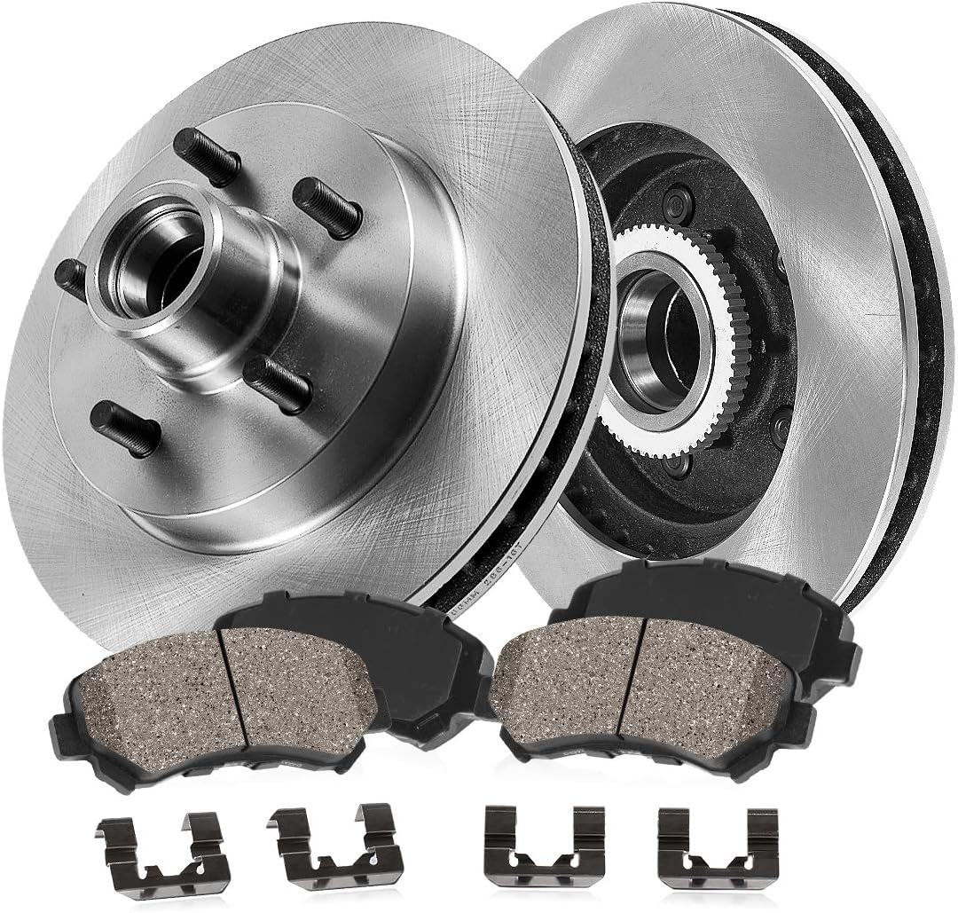 267 mm Brake Disc Rotors + Ceramic Brake Pads + Clips I6893