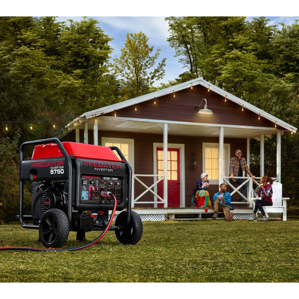 8750 Watt Open-Frame Inverter Generator X14943