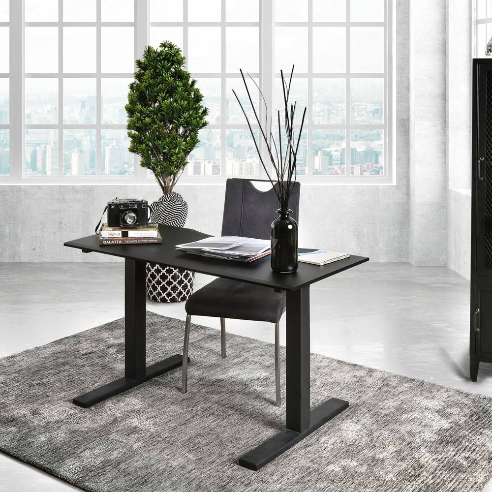 Height Adjustable Desk with USB Power Outlet Grey K872392
