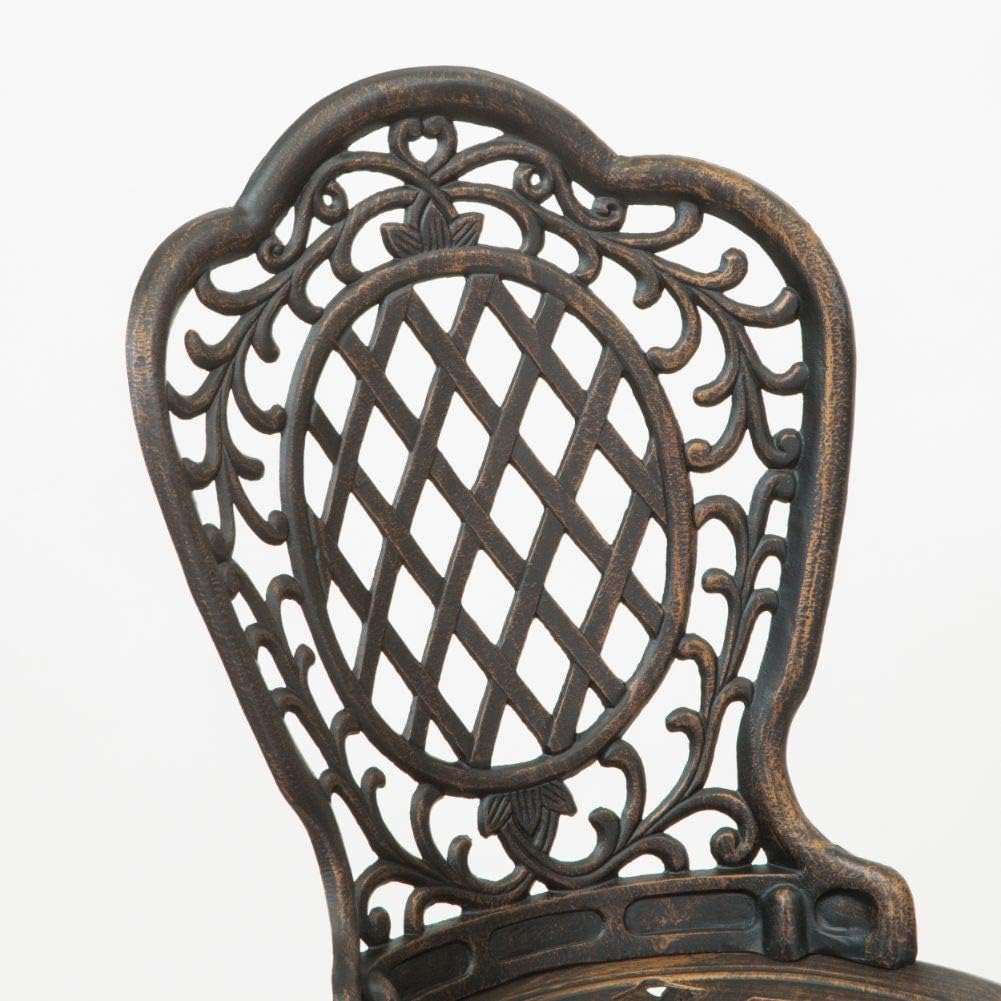 Bronze Cast Aluminum Bistro Set F569550