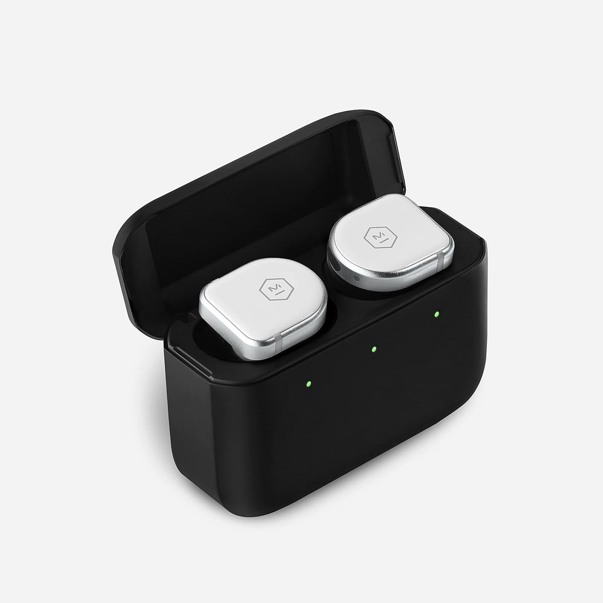 True Wireless Earphones White Ceramic Stainless Steel Case C39023