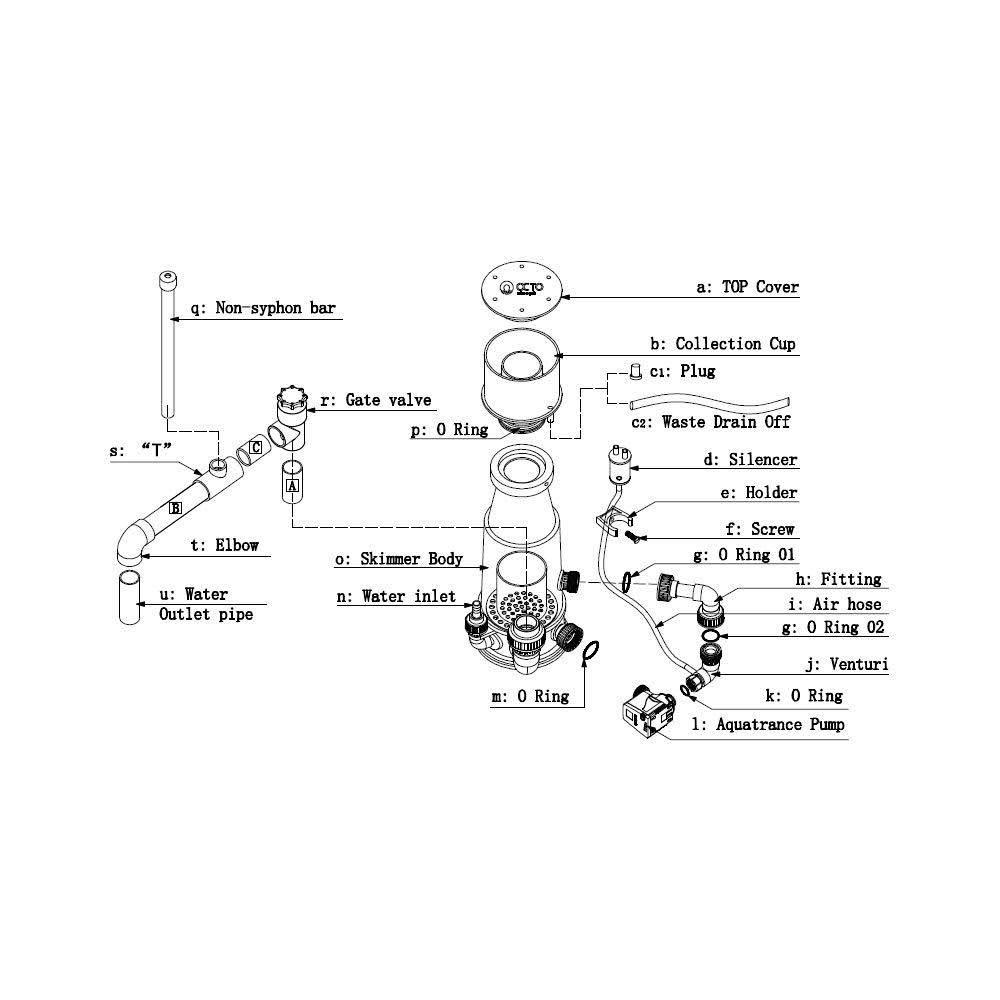 Protein Skimmer L72100