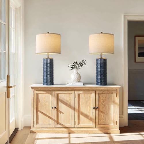 Pink Ceramic Table Lamps Set of 2 T4632