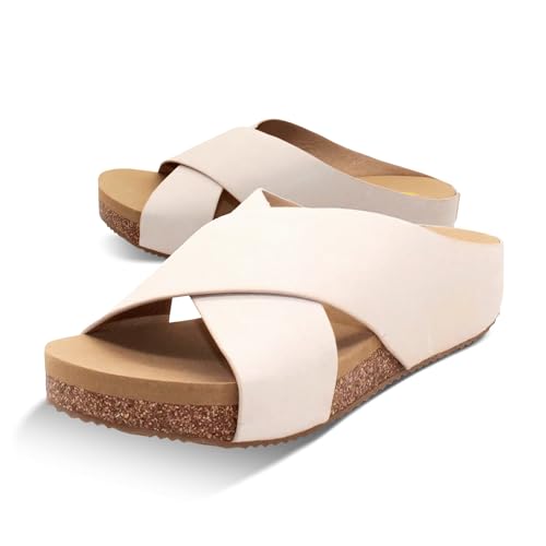 Wedge Sandals with EVA Insole and Rubber Outsole U609491
