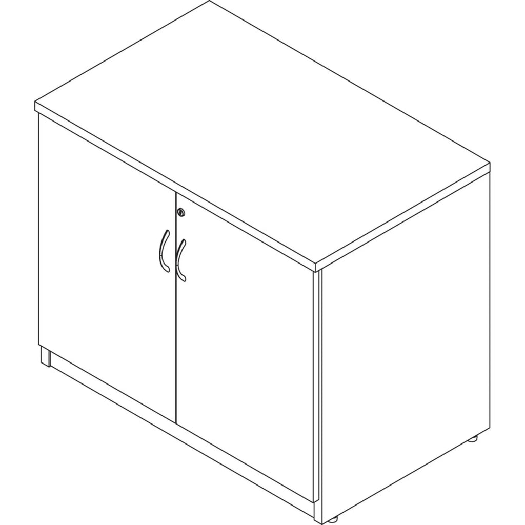 2-Door Storage Cabinet Cherry C524144