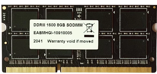 16GB DDR3 1600MHz Laptop SODIMM RAM K874