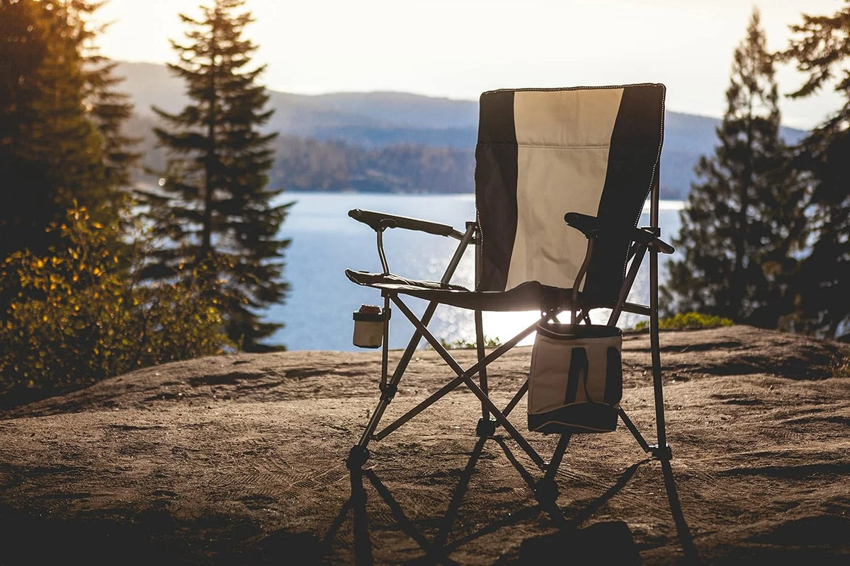XXL Camp Chair with Cooler and Carry Bag I248579