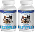 Omega 3 Dogs Supplements 2 Bottle 360 Softgels U781