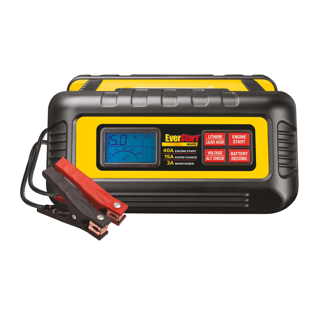 15 Amp Battery Charger and Maintainer with 40 Amp Engine Start D524