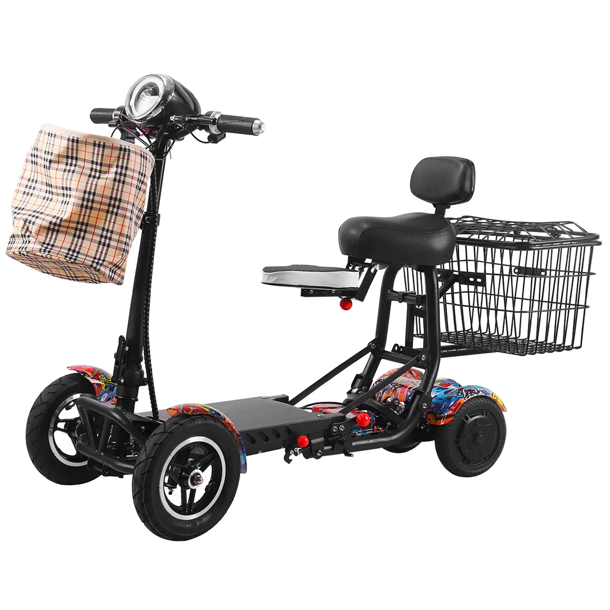 Lightweight Foldable 4 Wheels Electric Scooter Q33672