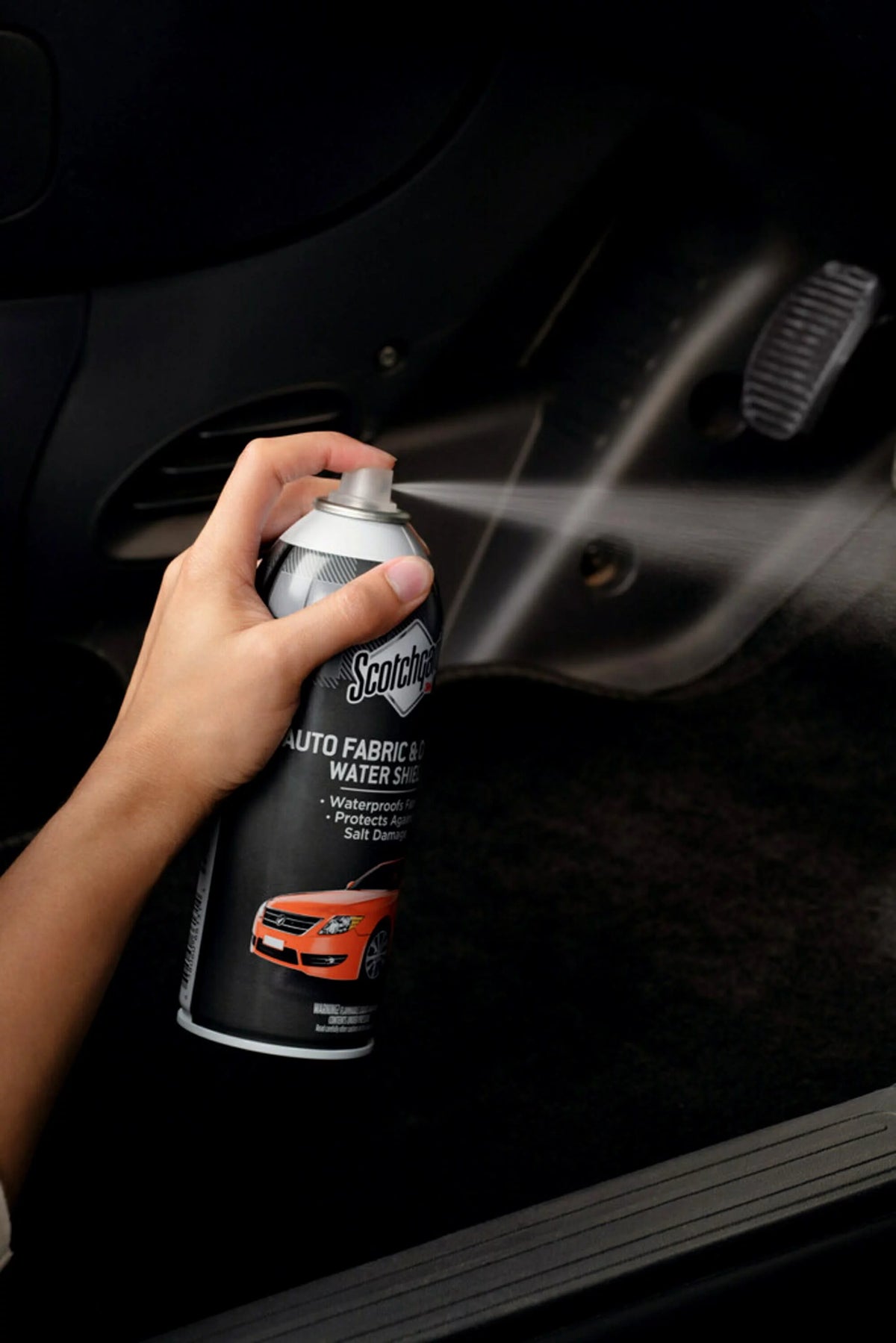 Auto Interior Fabric & Carpet Water Repellent Spray, 10 oz B4440