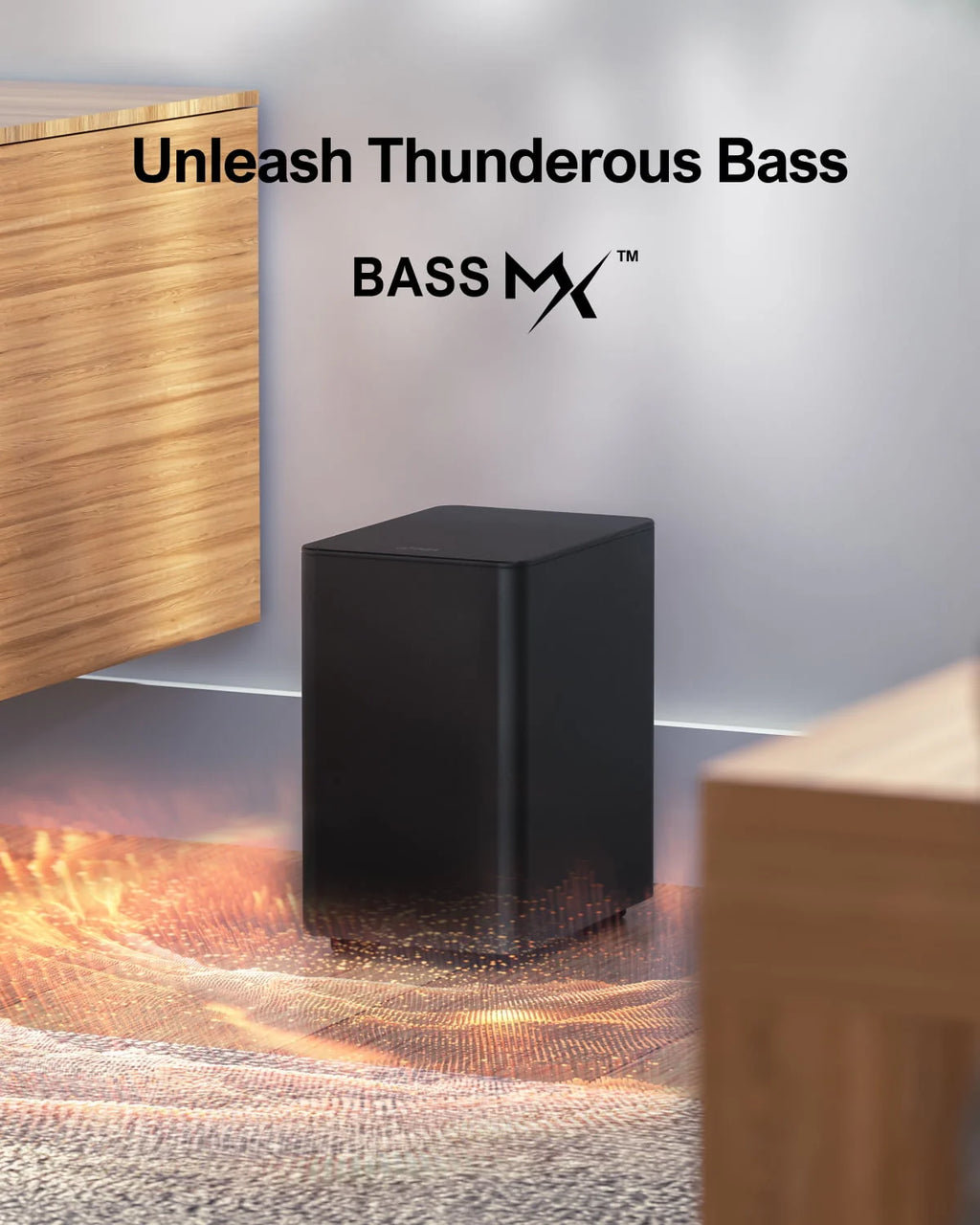 5.1 Surround Sound Bar with Wireless Subwoofer and Rear Speakers X276