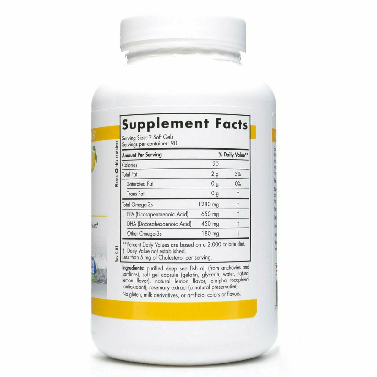Lemon 650 EPA/450 DHA H810643