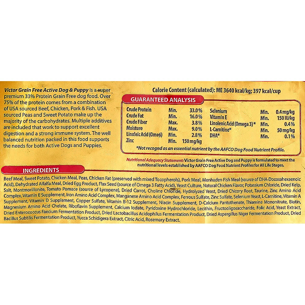 Grain-Free Dry Dog Food, 30 lb X671261