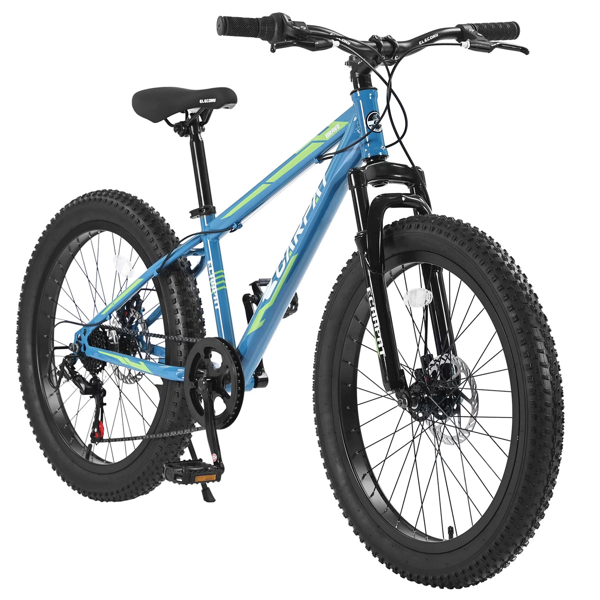 24 Inch 7 Speeds Fat Tire Mountain Bike U19207