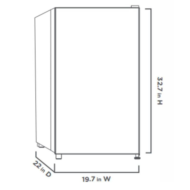 Mini Refrigerator in White N573899