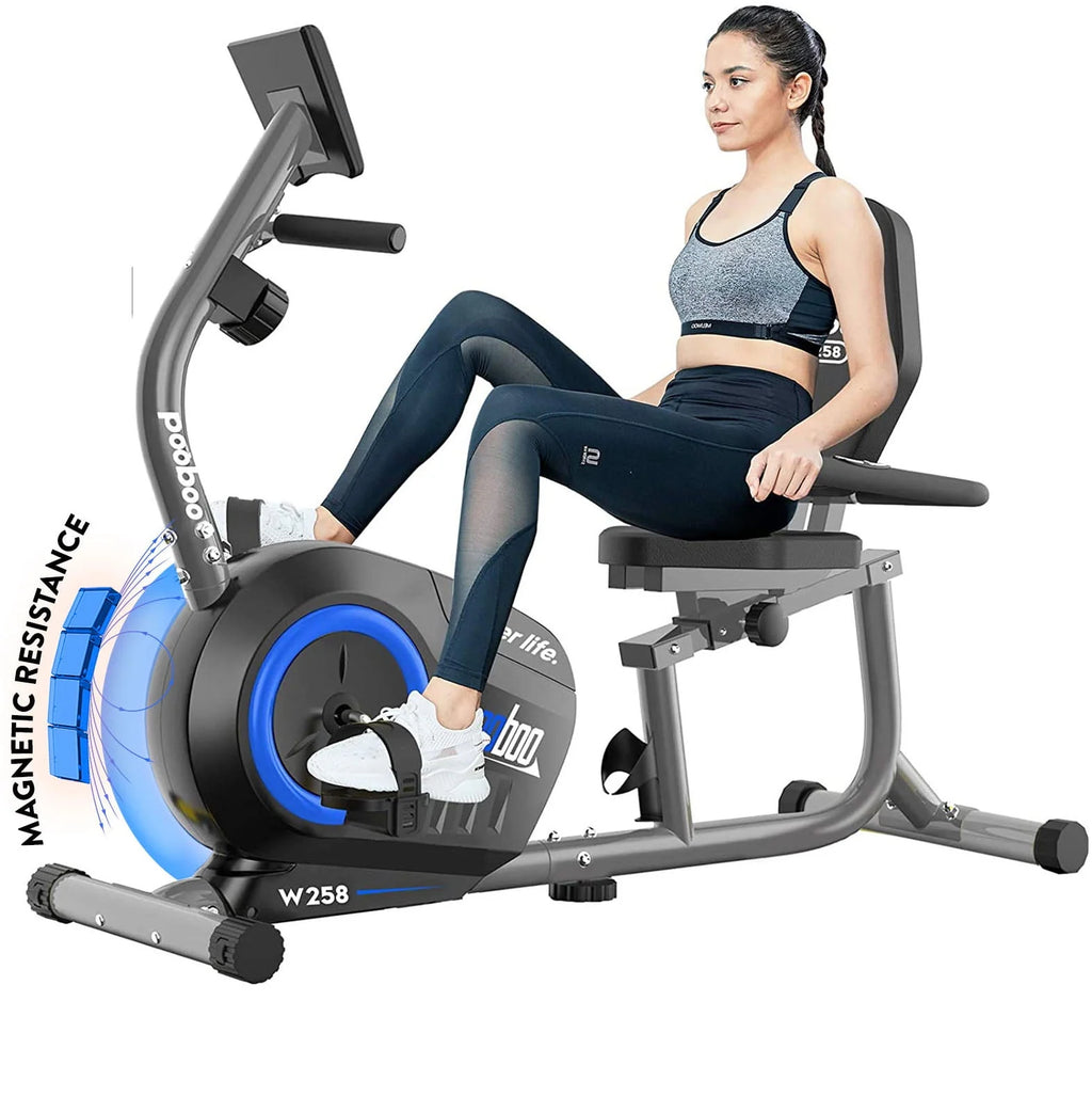 Recumbent Exercise Bike Magnetic Resistance K9122