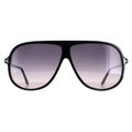 Smoke Gradient Pilot Sunglasses S2058