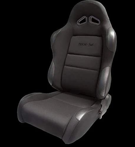 Black Velour Left Racing Seat G8111