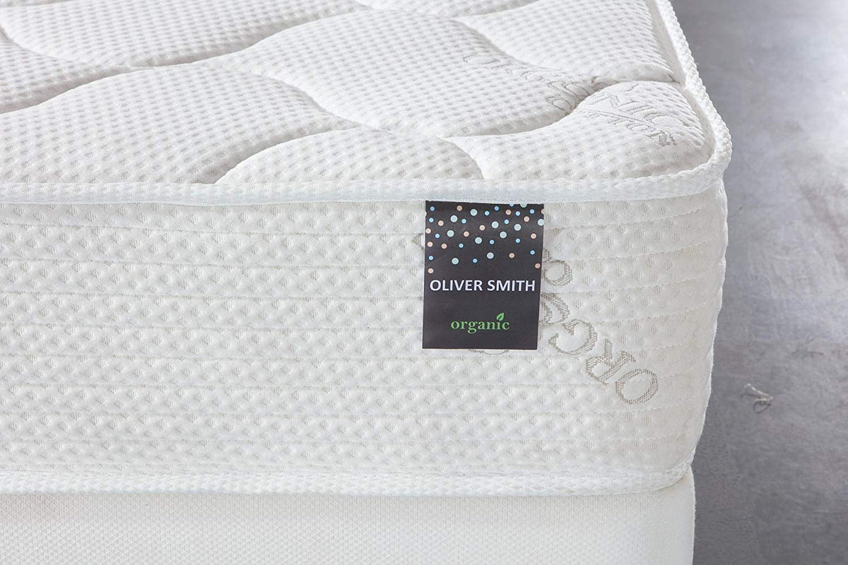 Organic Cotton 10 Spring & Foam Hybrid Mattress A3331