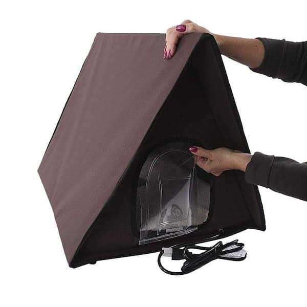 Outdoor Heated Kitty A-Frame T261