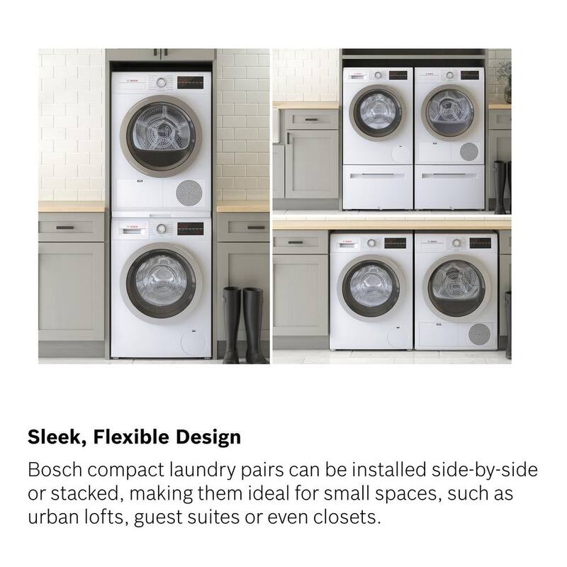 24 in. 2.2 cu. ft. Front Load Washer in White K372