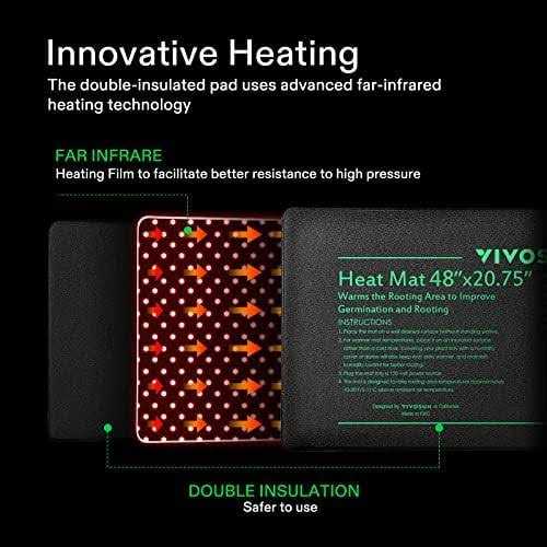 Seedling Heat Mat and Digital Thermostat Combo Set O6481
