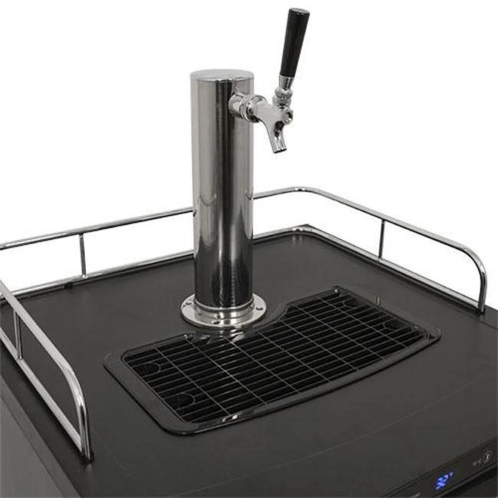 24 Wide Stainless Steel Kegerator F125