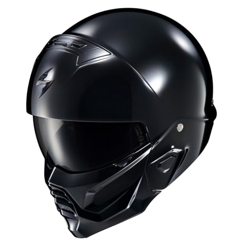 Matte Black 3/4 Motorcycle Helmet L46858