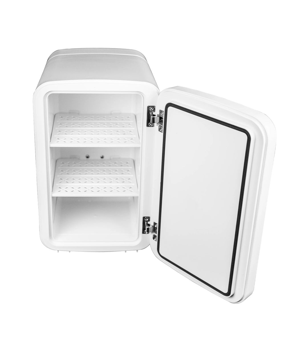 7.4L Mini Fridge with Mirror & Light in White V318