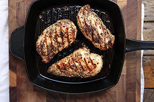 9.5 inch Cast Iron Square Grill Pan W1908
