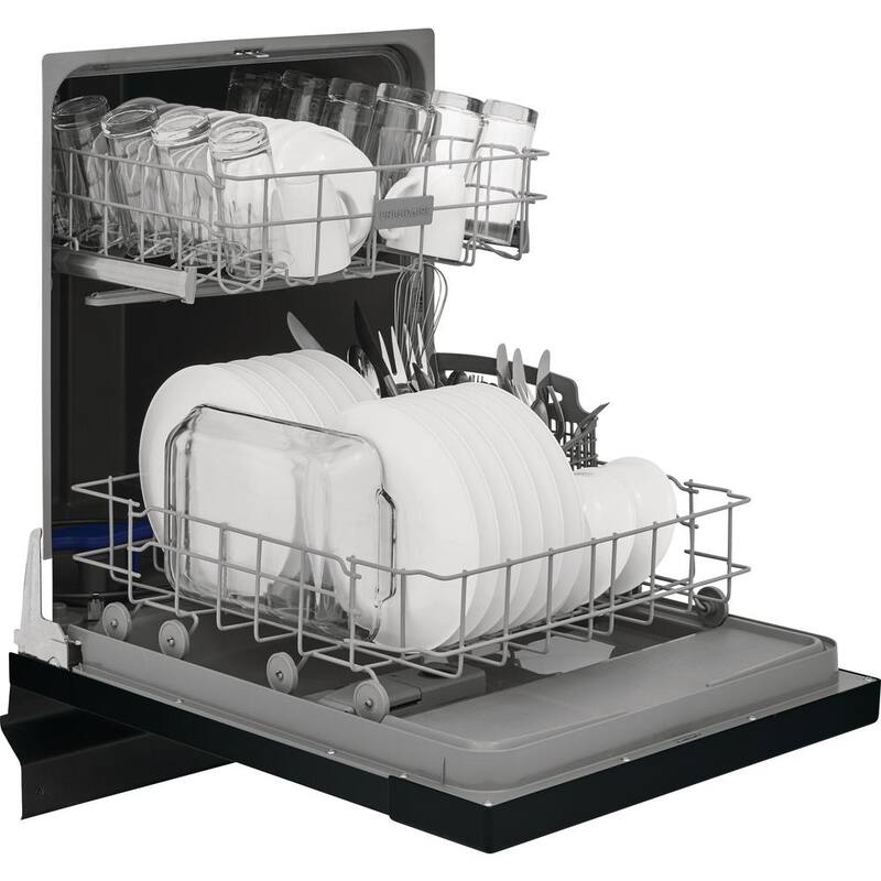 Black Front Control Built-In Tall Tub Dishwasher X7905