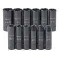 12-Piece 6 Point Deep Impact Socket Set N8930