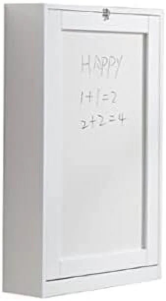 Wall-Mounted Fold-Out Writing Desk White Q7750