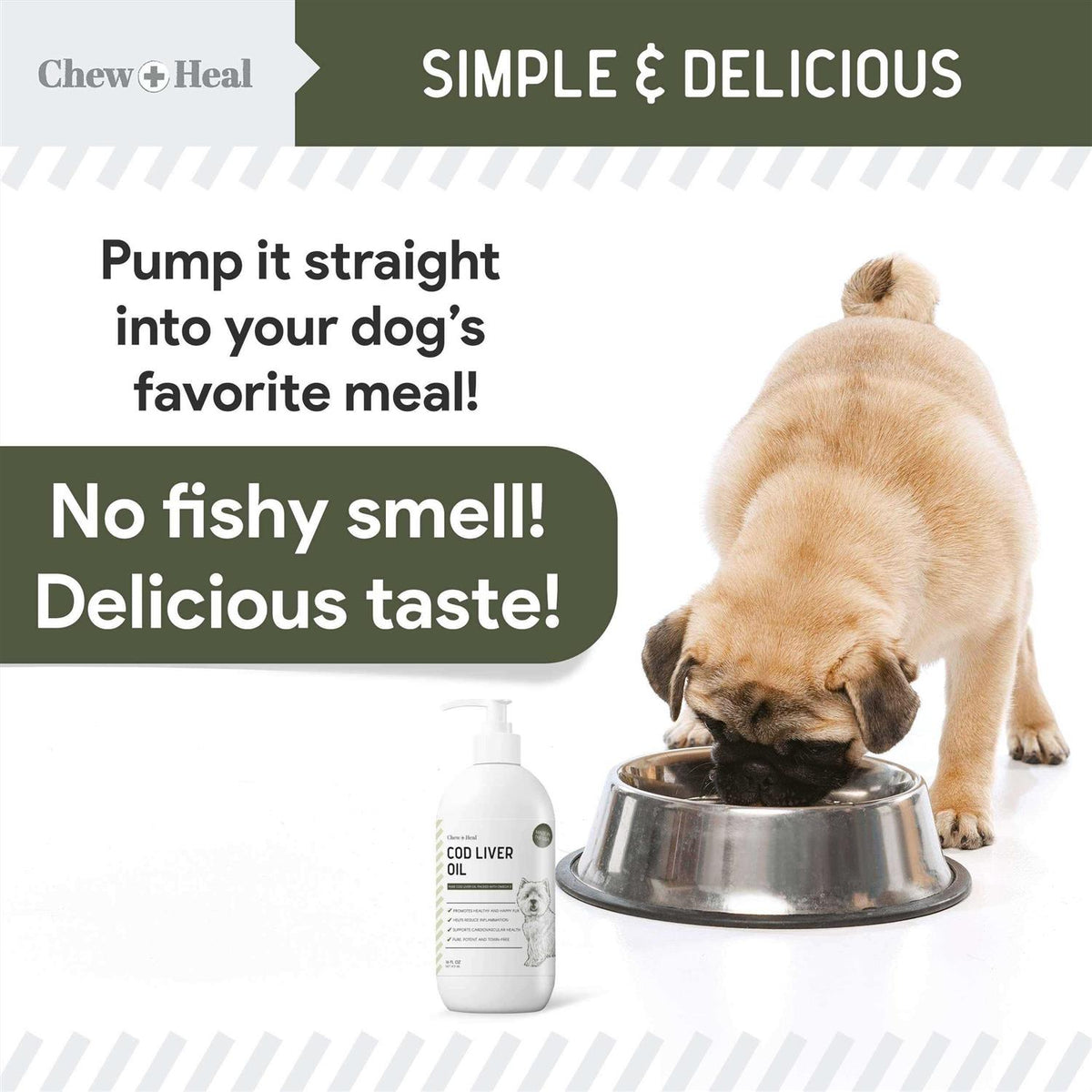 Pure Cod Liver Oil for Dogs C5609