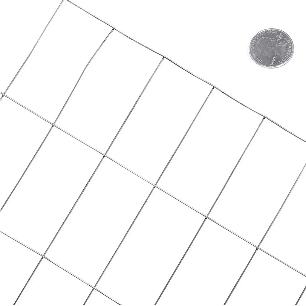 14 Gauge Galvanized Welded Wire Mesh 2 inch by 4 inch 5 ft. x 50 ft. B716