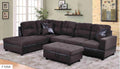 103.5'' Left Hand Facing Sectional Sofa with Storage Ottoman G104