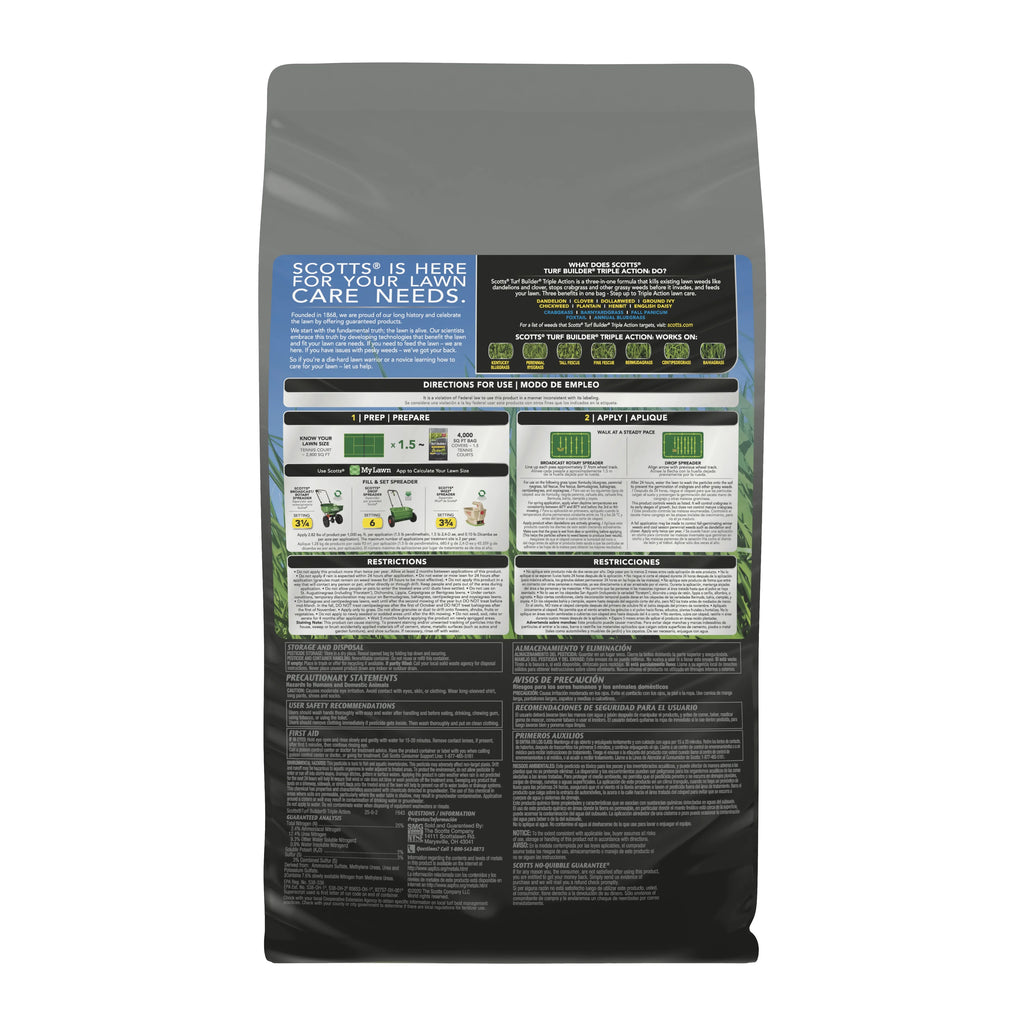 Turf Builder Triple Action 4,000 sq. ft. 11.31 lbs. J55119