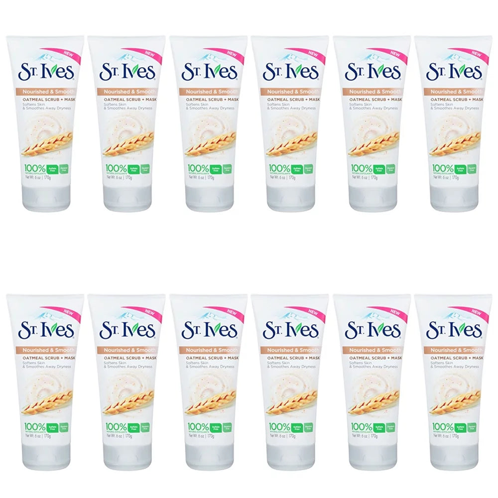 Oatmeal Scrub and Mask 6 oz D86432