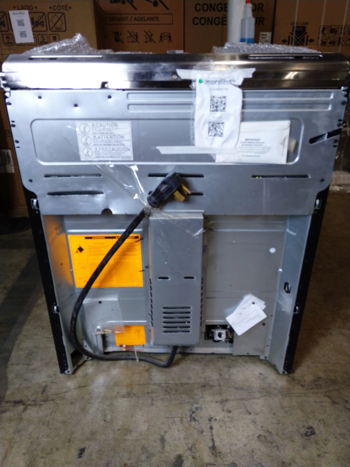 Slide-In Front Control Dual-Fuel Range with Baking Drawer B3264