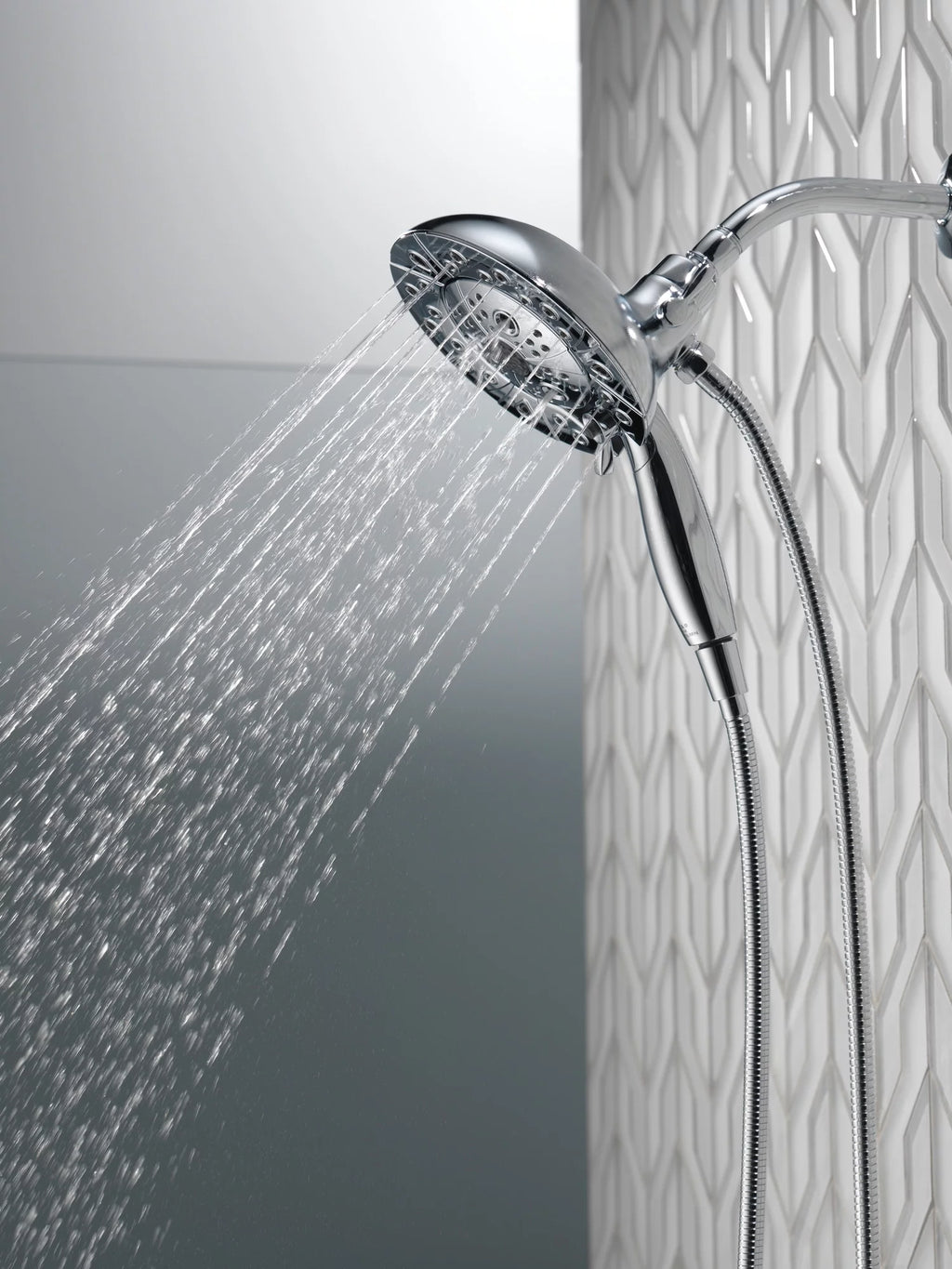 5-Spray Hand Shower and Shower Head Combo in Chrome A166089